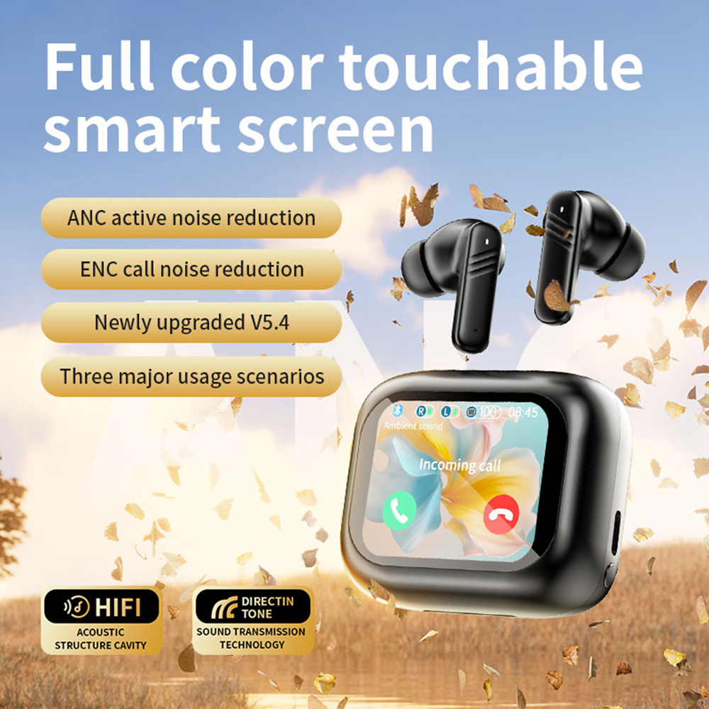 Japanese Electronics Gadgets - LX10 Touch Screen Wireless Bluetooth Headphones