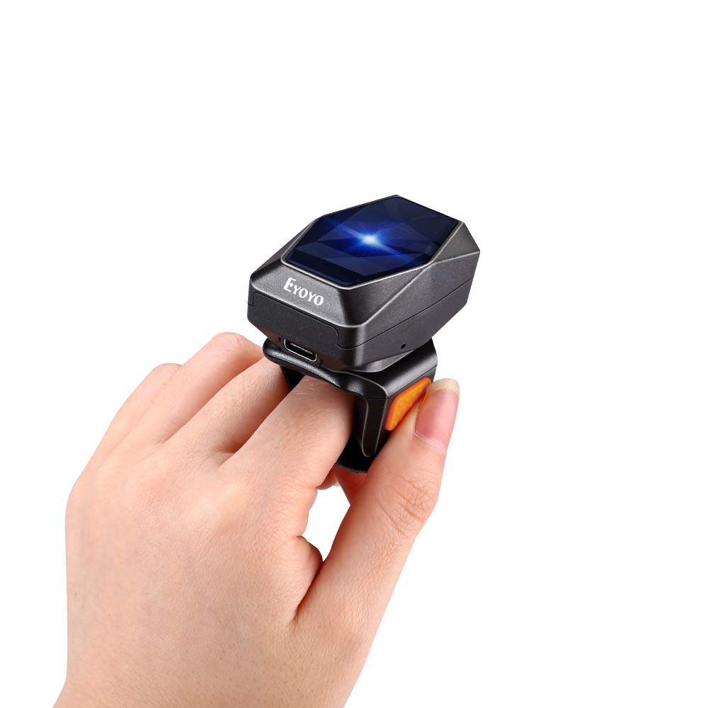 Eyoyo EY-016L Mini Wireless Bl - Barcode Scanner Wireless reseña y precio