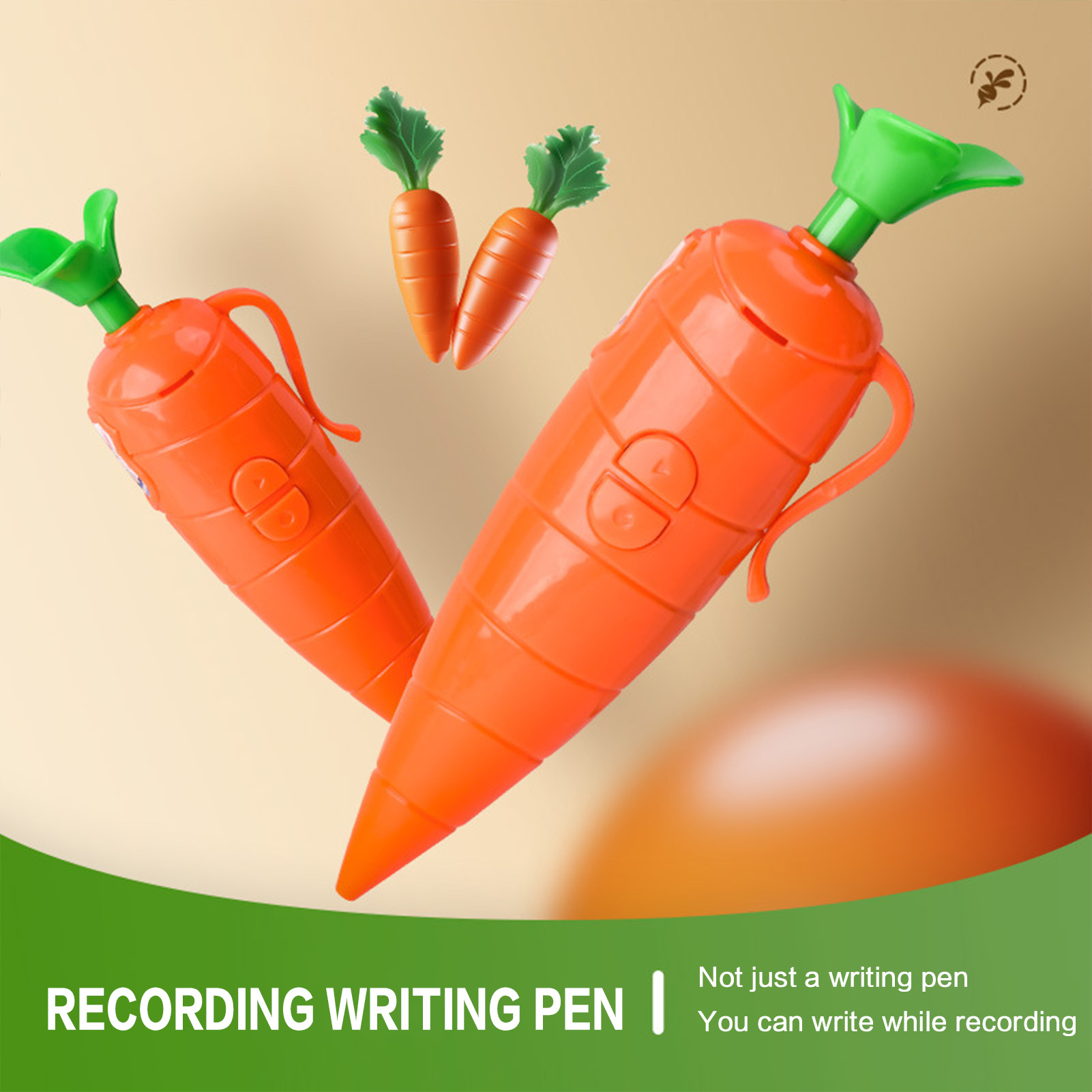 Carrot-Shaped Voice Recorder P - Smart Posture Sensor reseña y precio