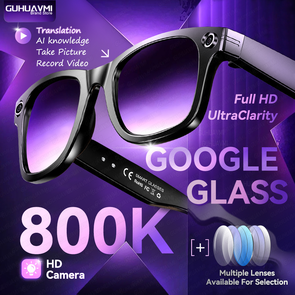 AI Smart Glasses with 8MP Came - Electronics Gadgets For Men reseña y precio