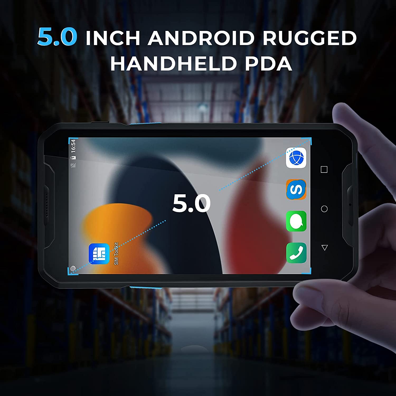 Android 9 4G Ruggedized Wirele - Barcode Scanner Wireless reseña y precio