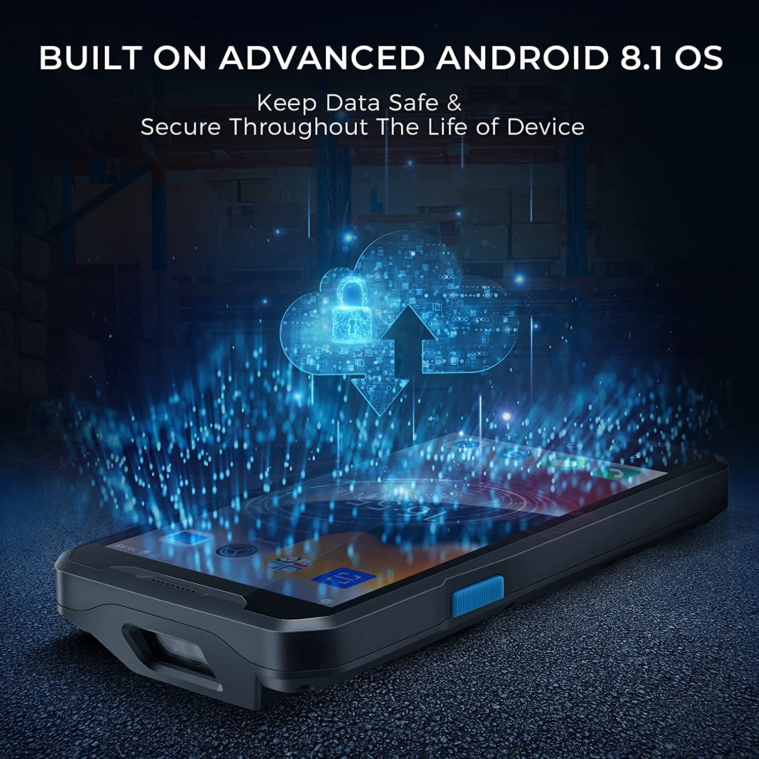 Android 9 4G Ruggedized Wirele - Barcode Scanner Wireless reseña y precio