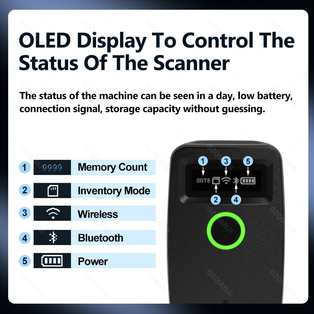 2D Mini Barcode Scanner USB Wi - Barcode Scanner Wireless reseña y precio
