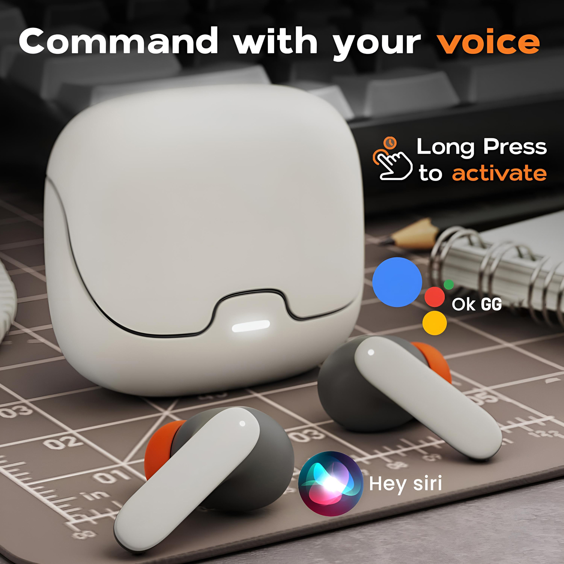 TWS Wireless Earphones 5.4 Blu - Japanese Electronics Gadgets reseña y precio