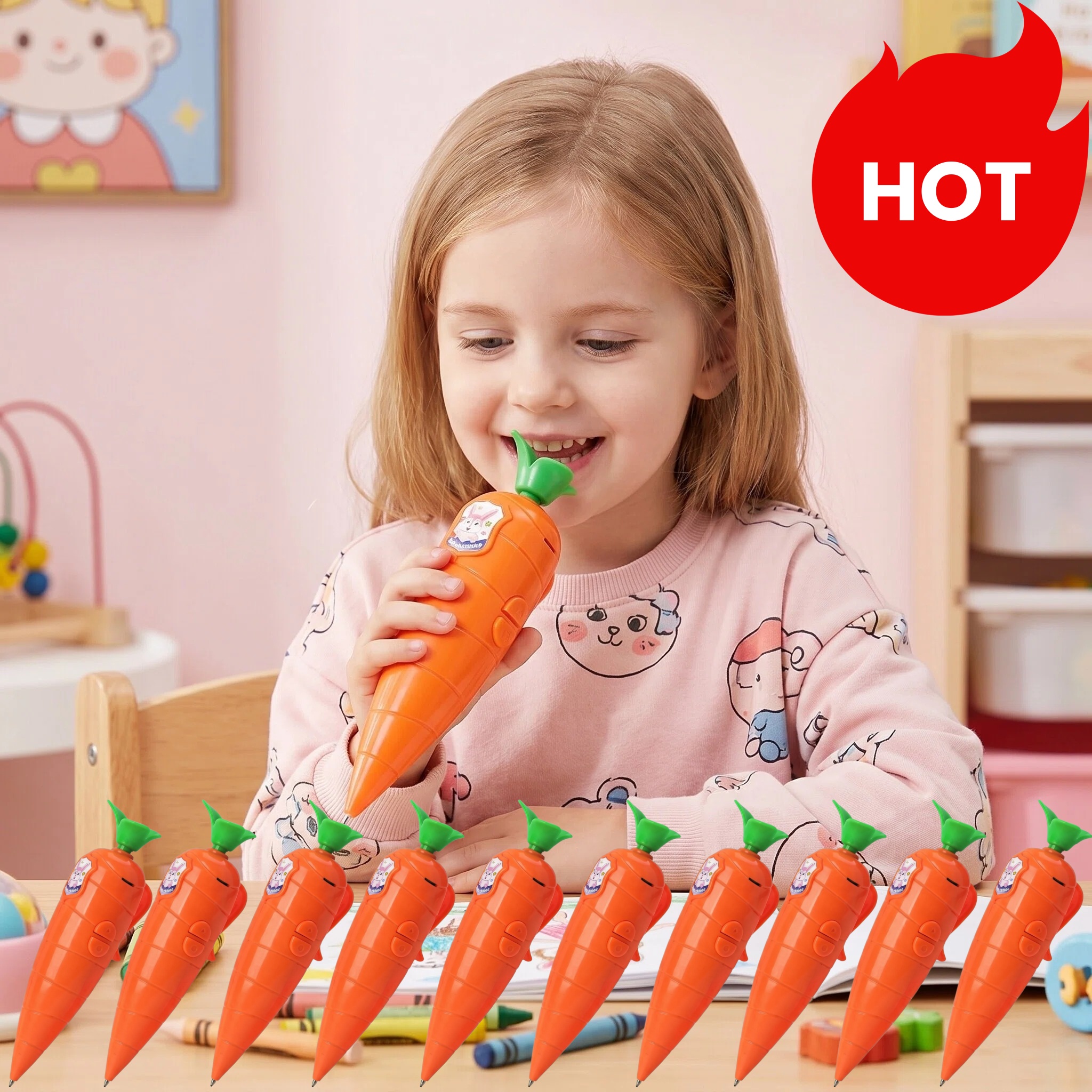 10PCS Judy & Nick Carrot Voice - Voice Recorder Pen reseña y precio