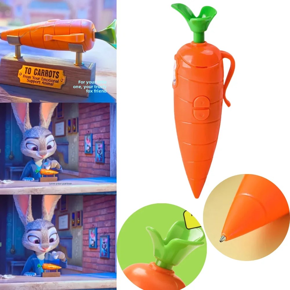 10PCS Judy & Nick Carrot Voice - Voice Recorder Pen reseña y precio