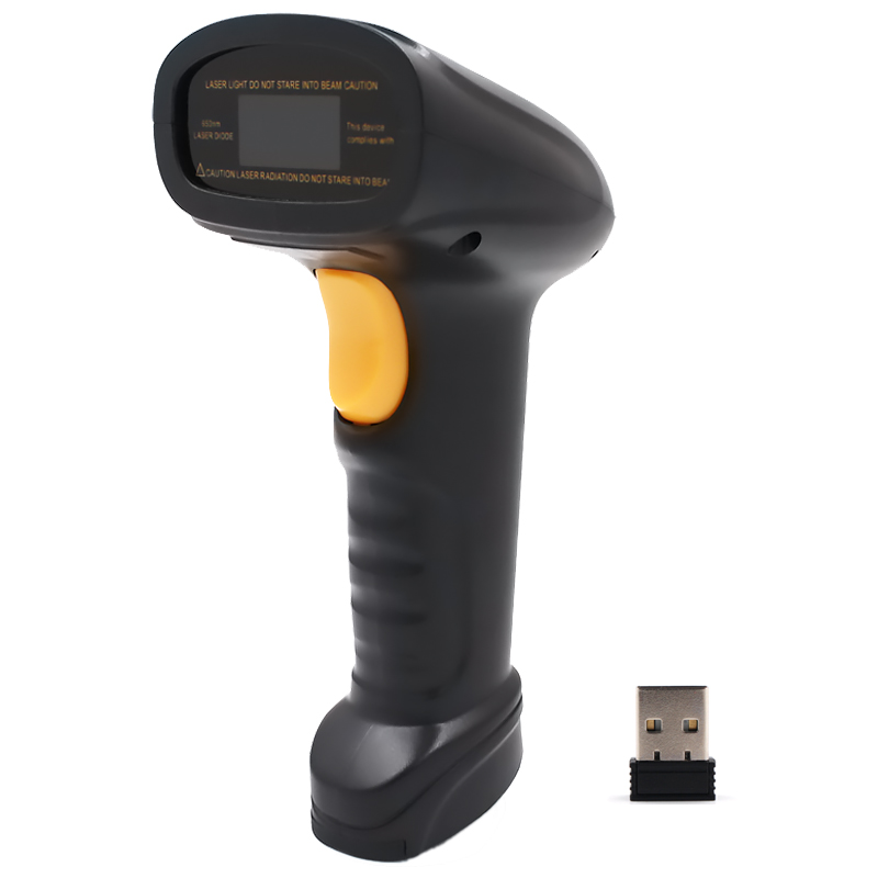 Laser 1D Cordless Bar Code Sca - Barcode Scanner Wireless reseña y precio