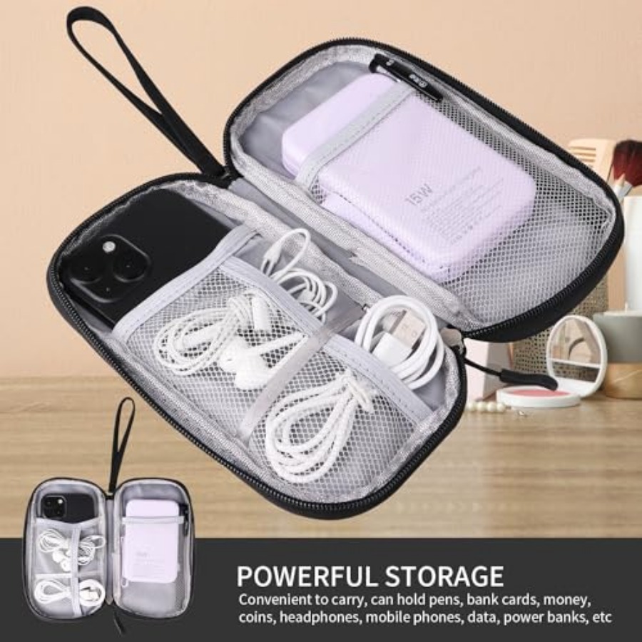Universal Cable Organizer - El - Electronics Gadgets Bag reseña y precio