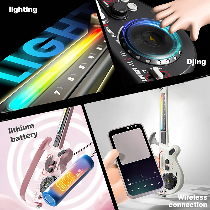 Multi-Functional Dj Guitar Sma - Electronics New Gadgets reseña y precio