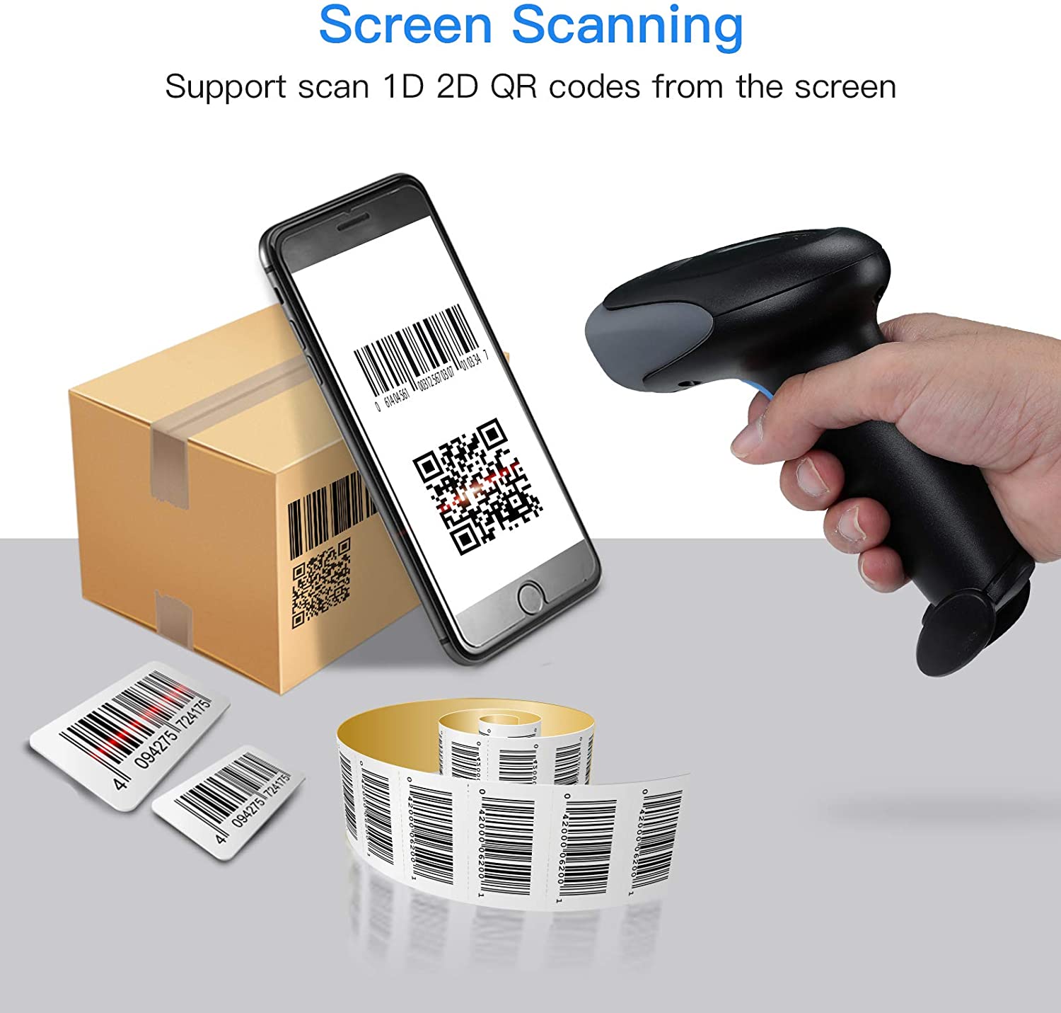YOKO BWM930 Bluetooth Barcode  - Barcode Scanner Wireless reseña y precio
