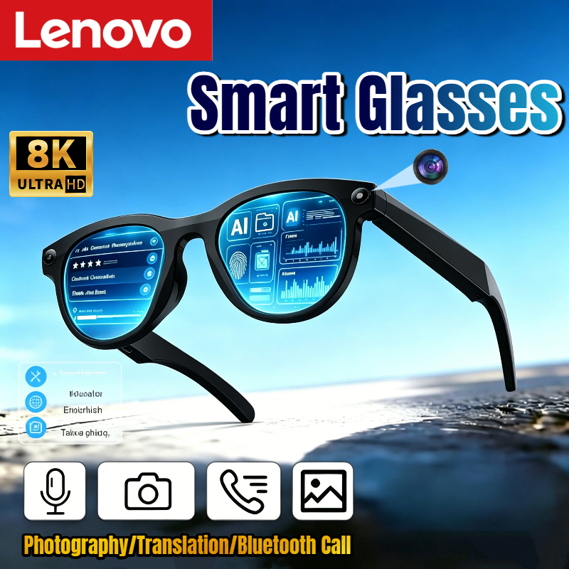 Lenovo Smart AI Glasses 1200MP - Electronics Gadgets For Men reseña y precio