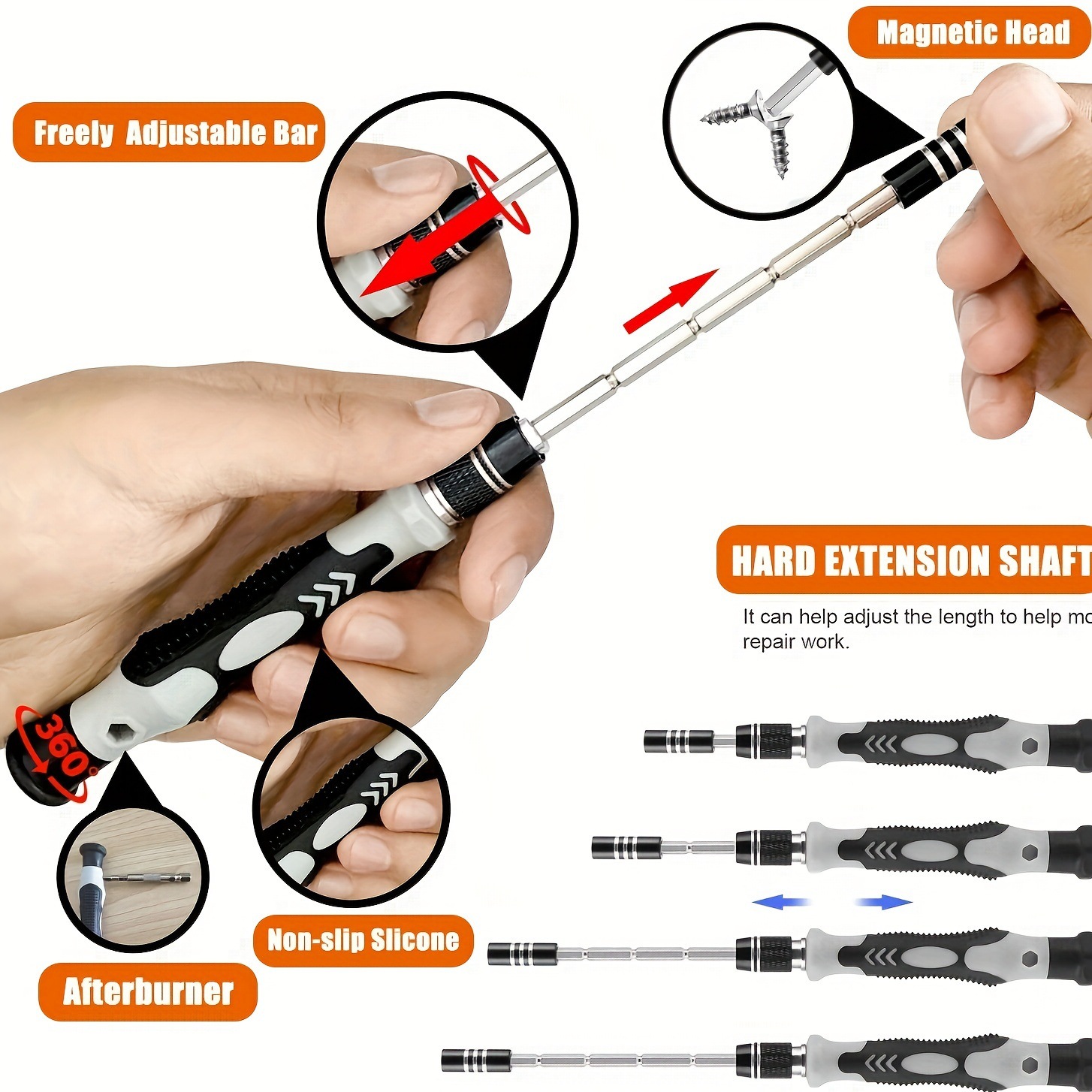 Magnetic Precision Screwdriver - Electronics Repair Gadgets reseña y precio