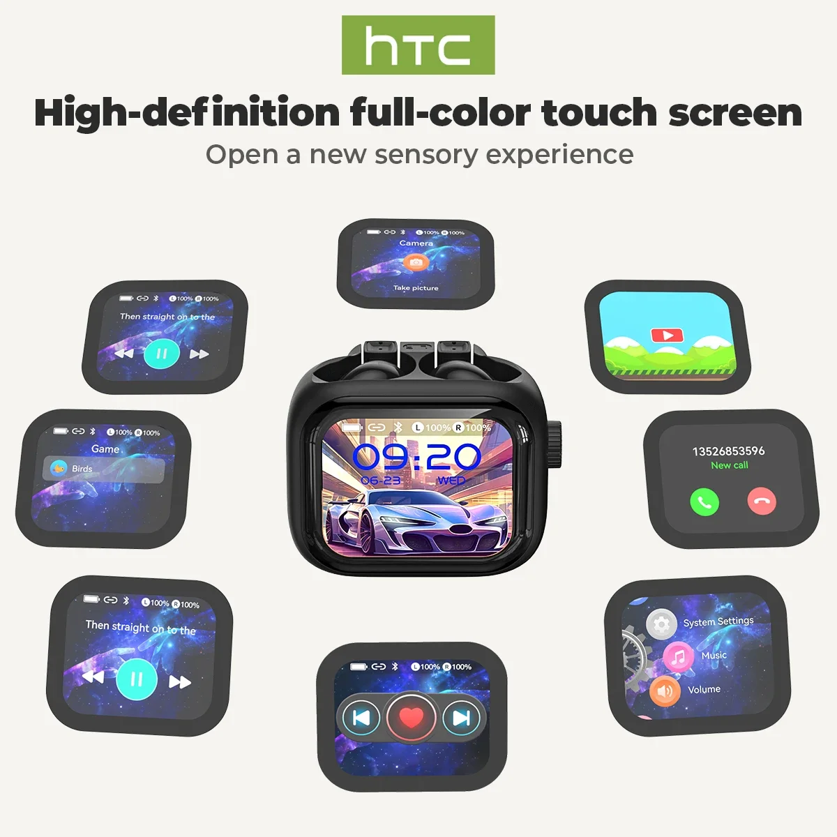 [Ultra HD Screen] HTC NE40 Ear - Japanese Electronics Gadgets reseña y precio