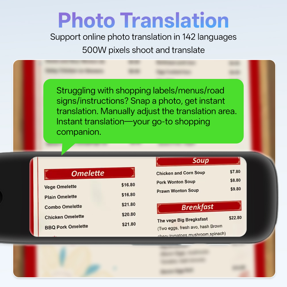 MSAI S10 Smart Scan Translator - Voice Recorder Pen reseña y precio
