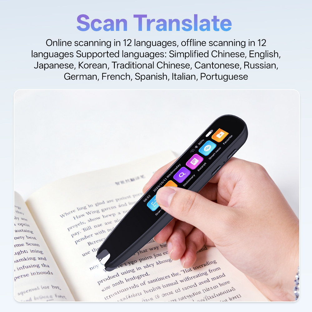 MSAI S10 Smart Scan Translator - Voice Recorder Pen reseña y precio