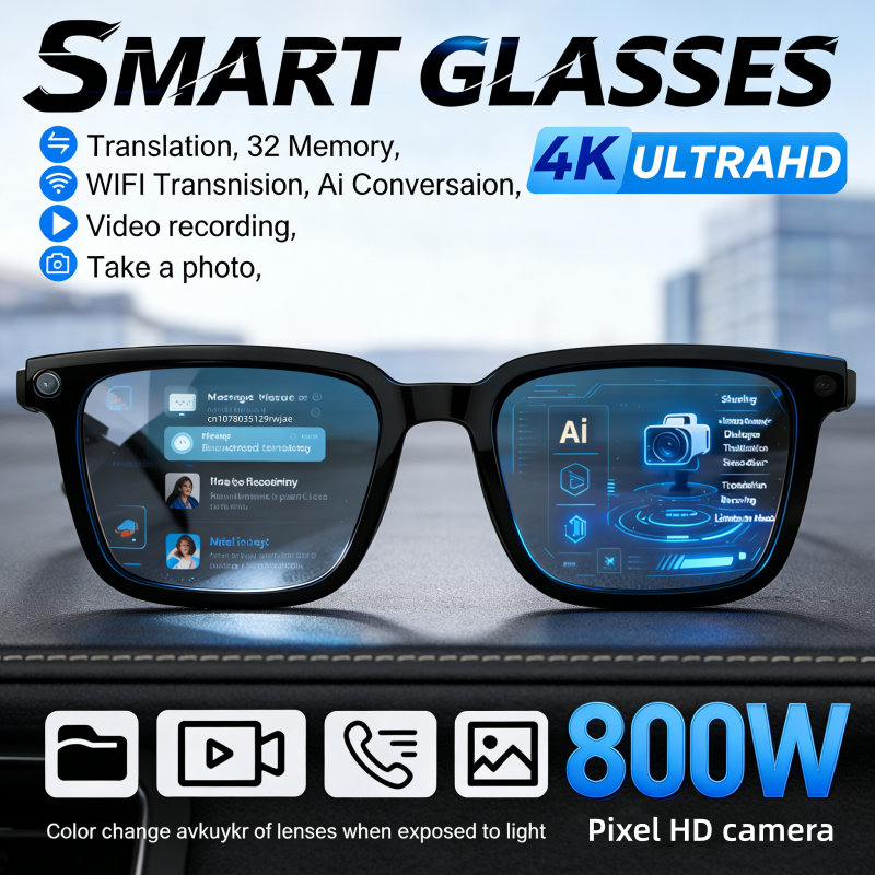 2026 New AI Smart Glasses AI T - Electronics Gadgets For Men reseña y precio