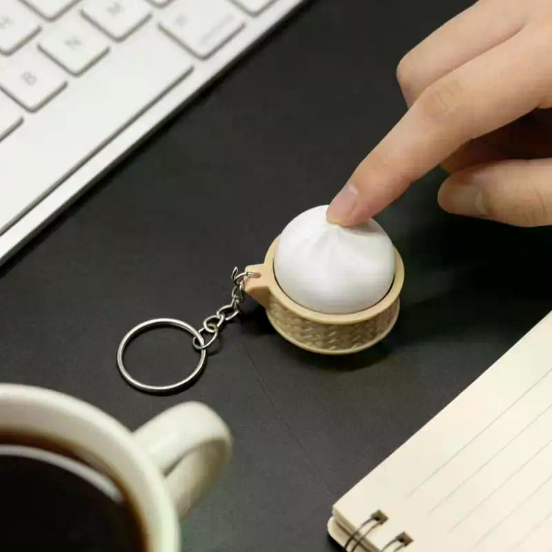 Mini Steamed Bun Stress Relief - Electronics Gadgets Bag reseña y precio