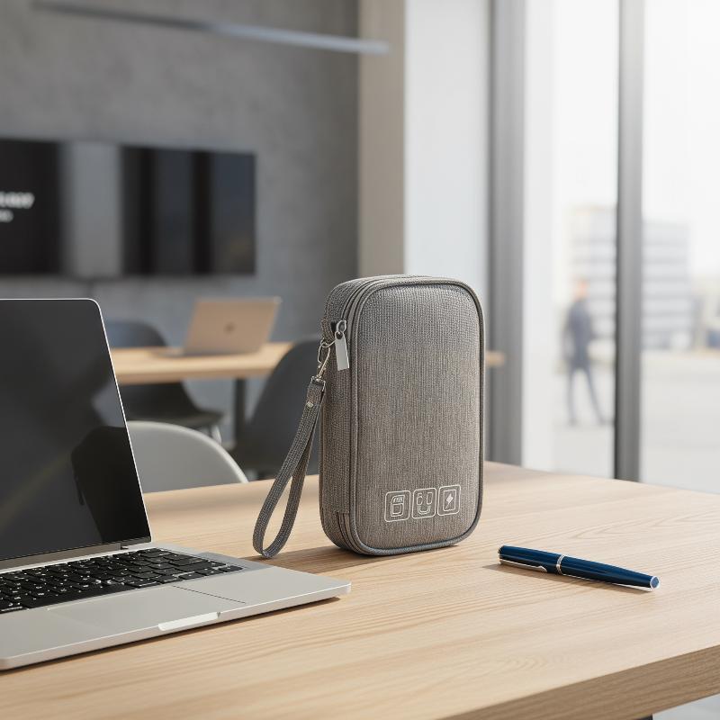Double Layer Cable Storage Bag - Electronics Gadgets Bag reseña y precio