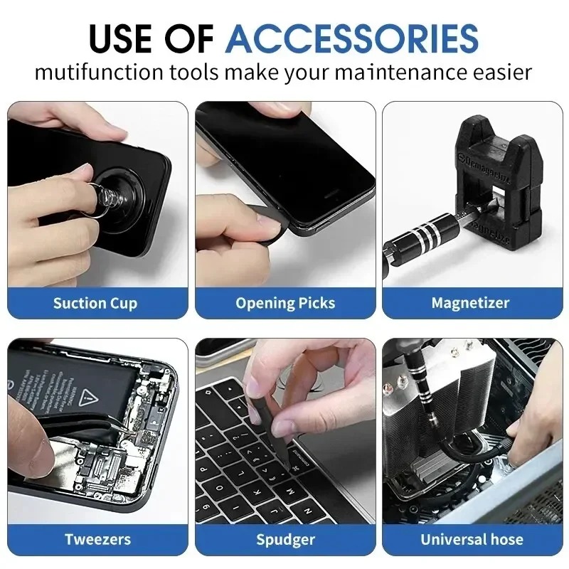 115 in 1 Electronics Screwdriv - Electronics Repair Gadgets reseña y precio