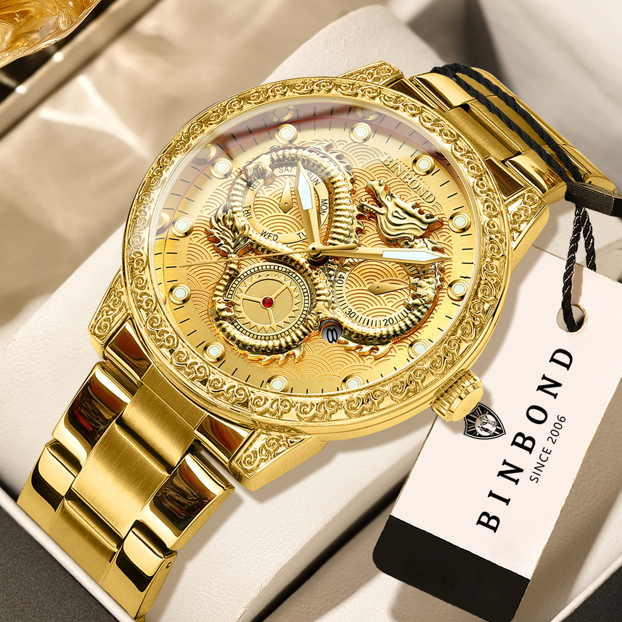 BINBOND Dragon vintage luxury  - Electronics Gadgets For Men reseña y precio