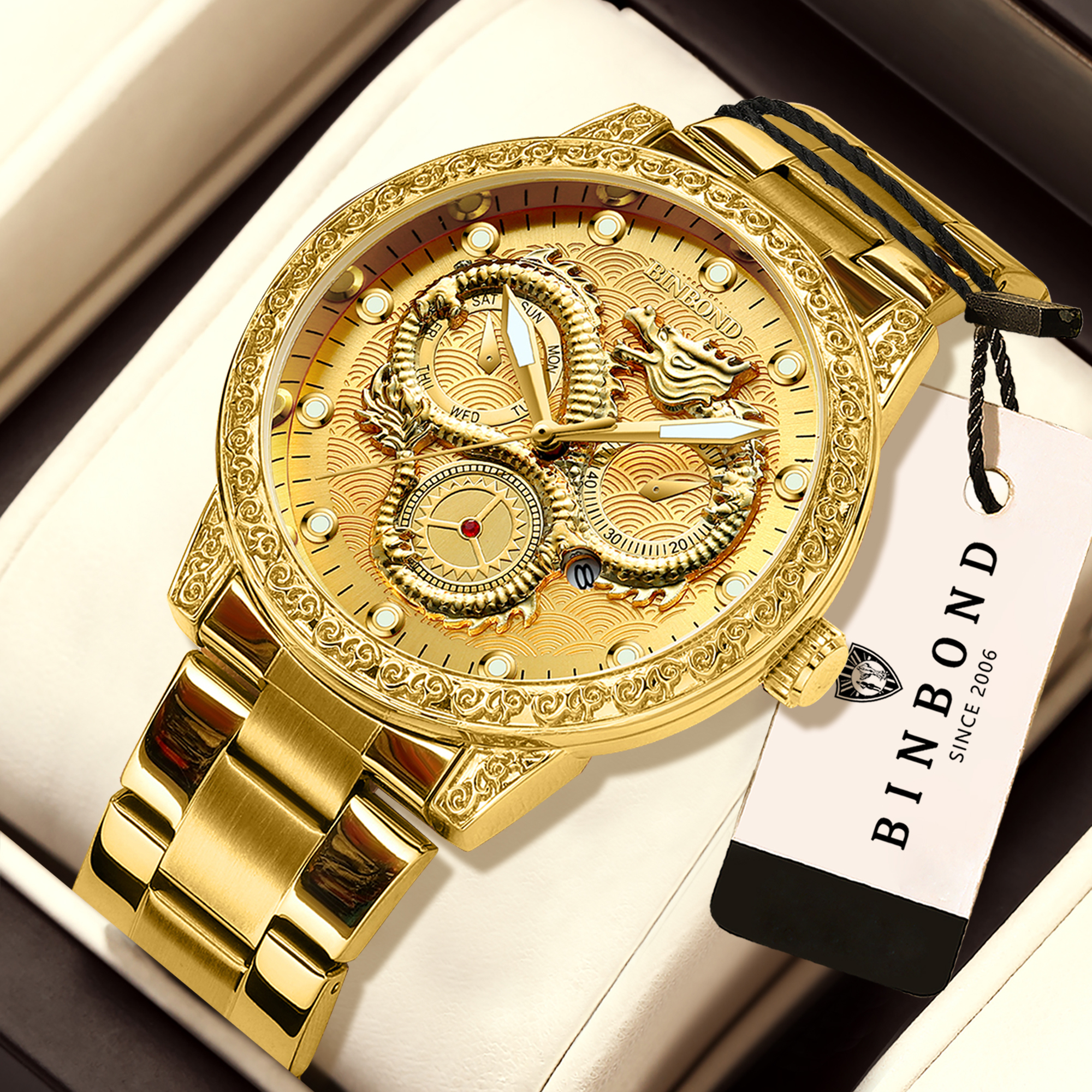 BINBOND Dragon vintage luxury  - Electronics Gadgets For Men reseña y precio