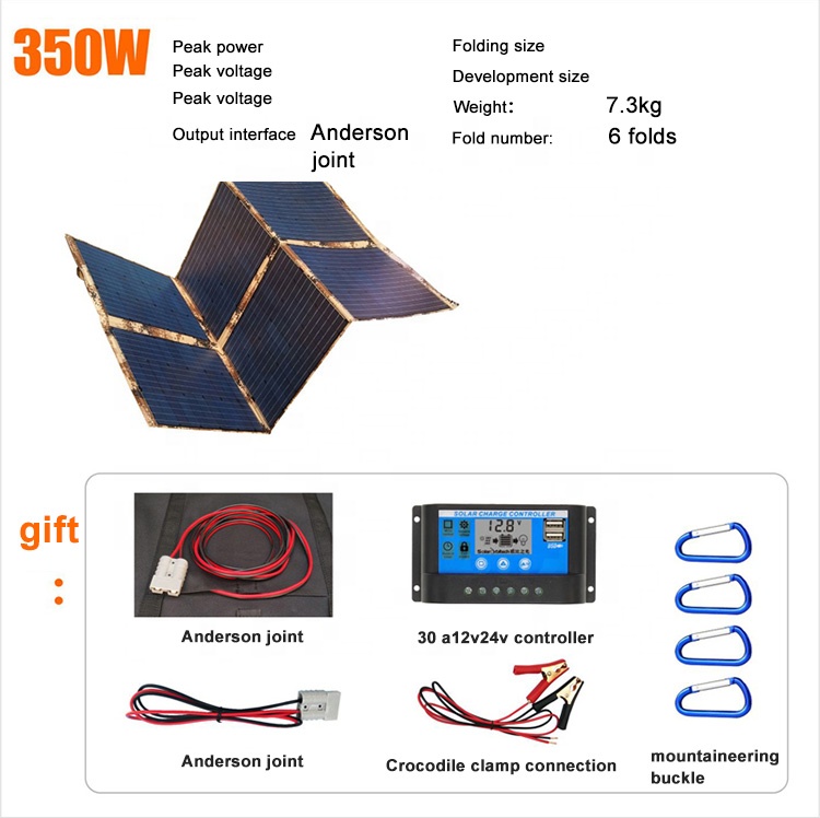 350W Flexible Monocrystalline  - Electronics & Tech Gadgets reseña y precio
