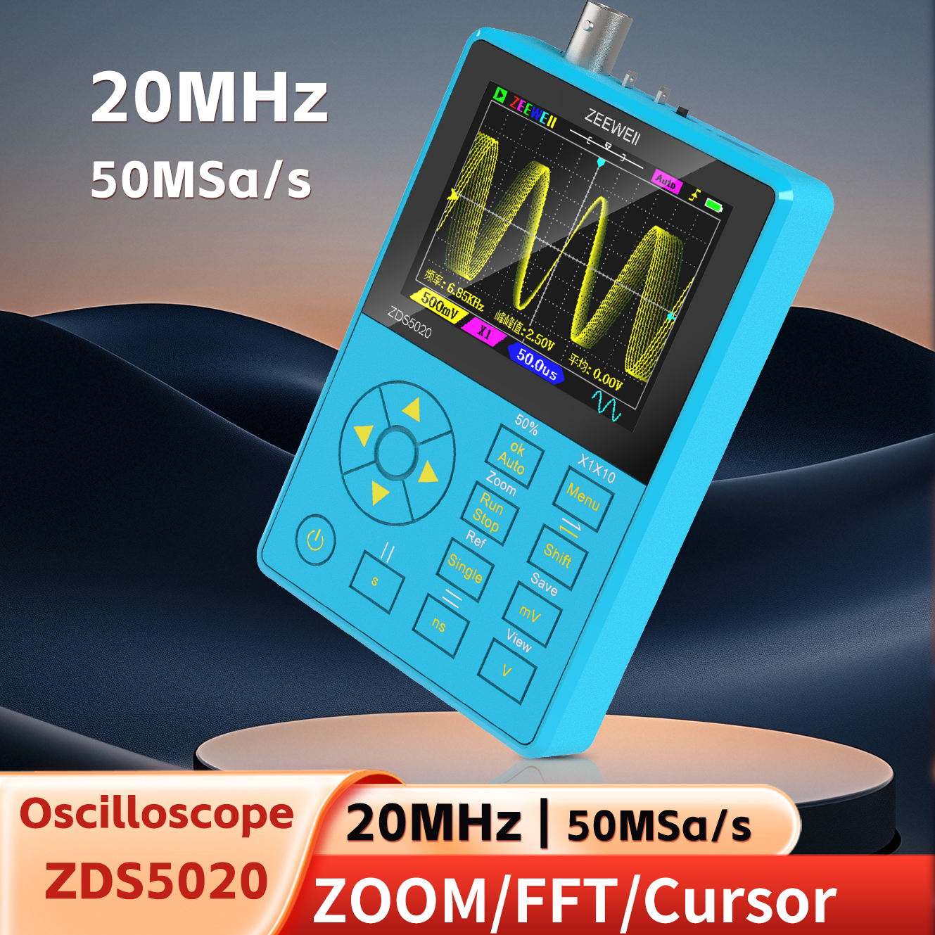 ZEEWEII New ZDS5020 Mini Handh - Electronics Repair Gadgets reseña y precio
