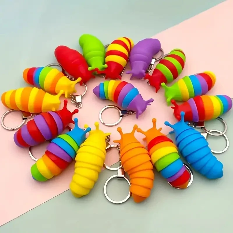 Mini Fidget Slug Keychain Toys - Electronics Gadgets Bag reseña y precio