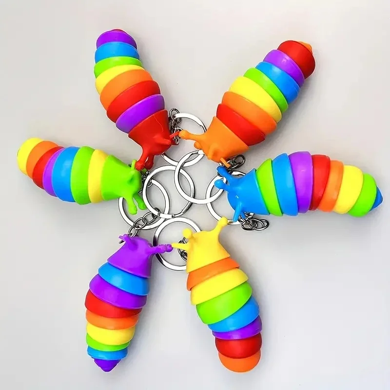 Mini Fidget Slug Keychain Toys - Electronics Gadgets Bag reseña y precio