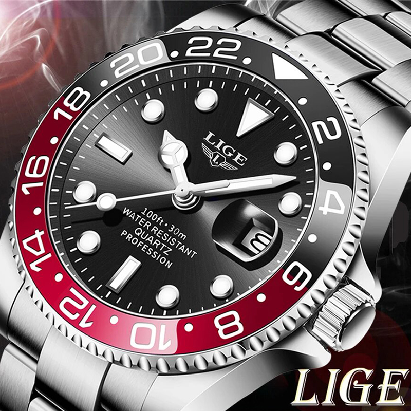 LIGE 2026 Men's watches busine - Electronics Gadgets For Men reseña y precio