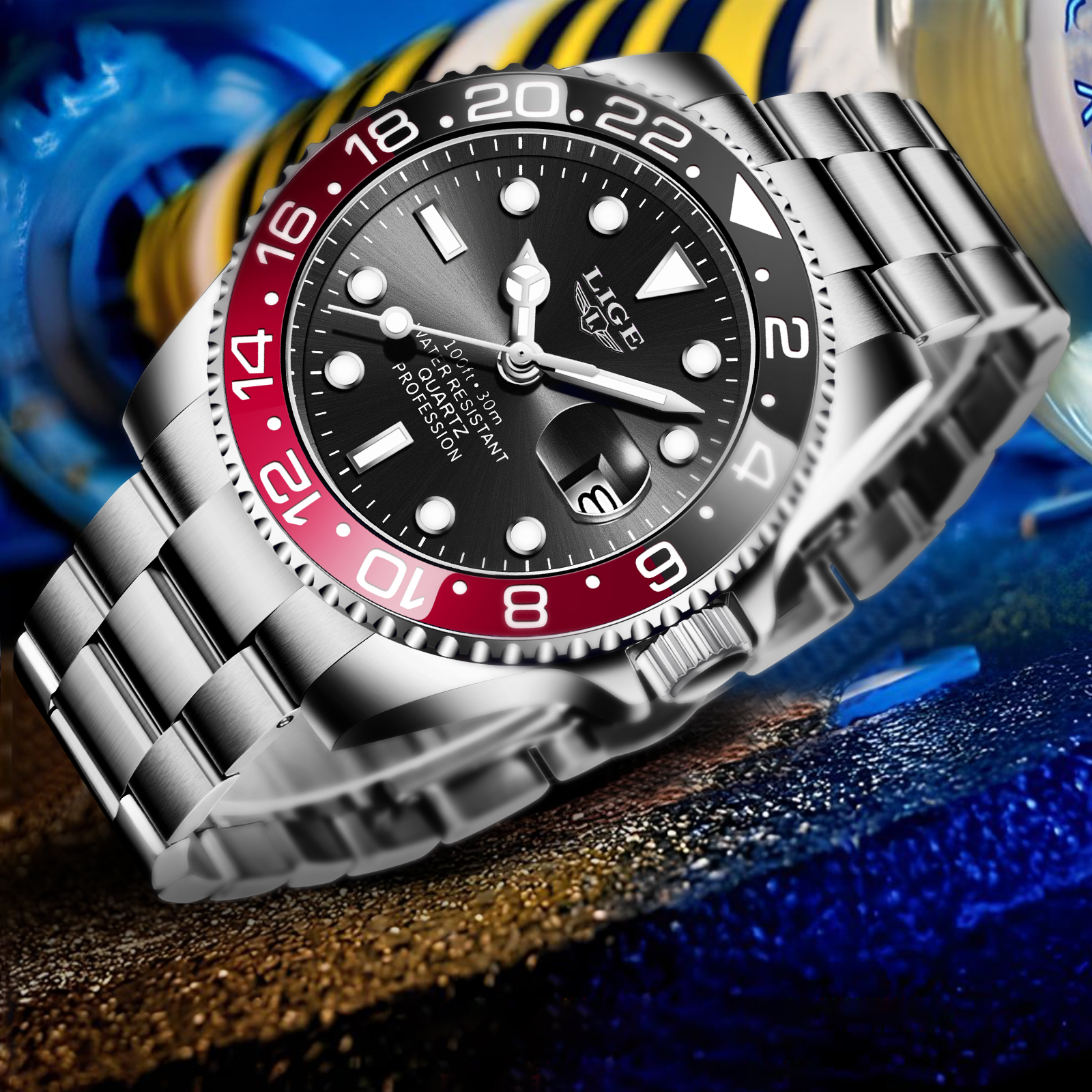 LIGE 2026 Men's watches busine - Electronics Gadgets For Men reseña y precio