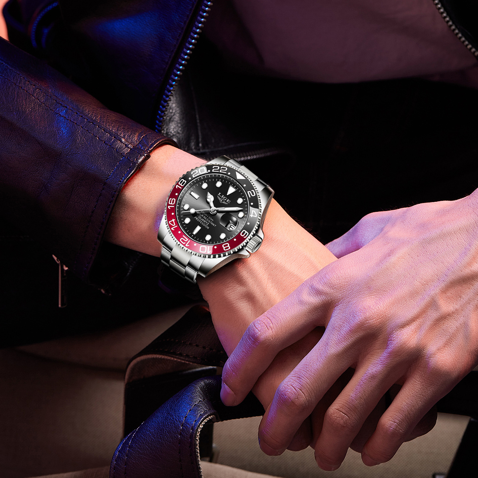 LIGE 2026 Men's watches busine - Electronics Gadgets For Men reseña y precio