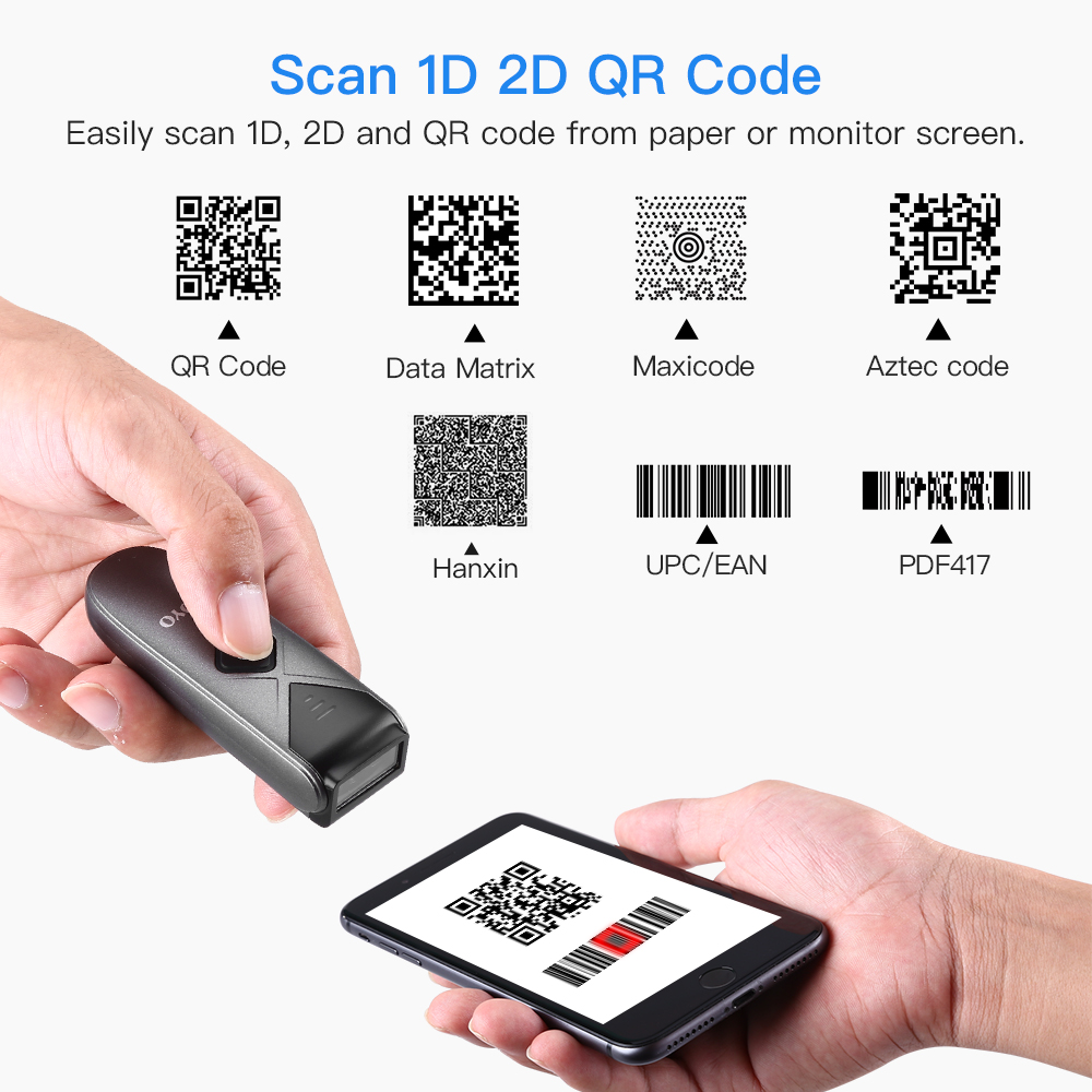 Eyoyo 2D Barcode Scanner USB W - Barcode Scanner Wireless reseña y precio