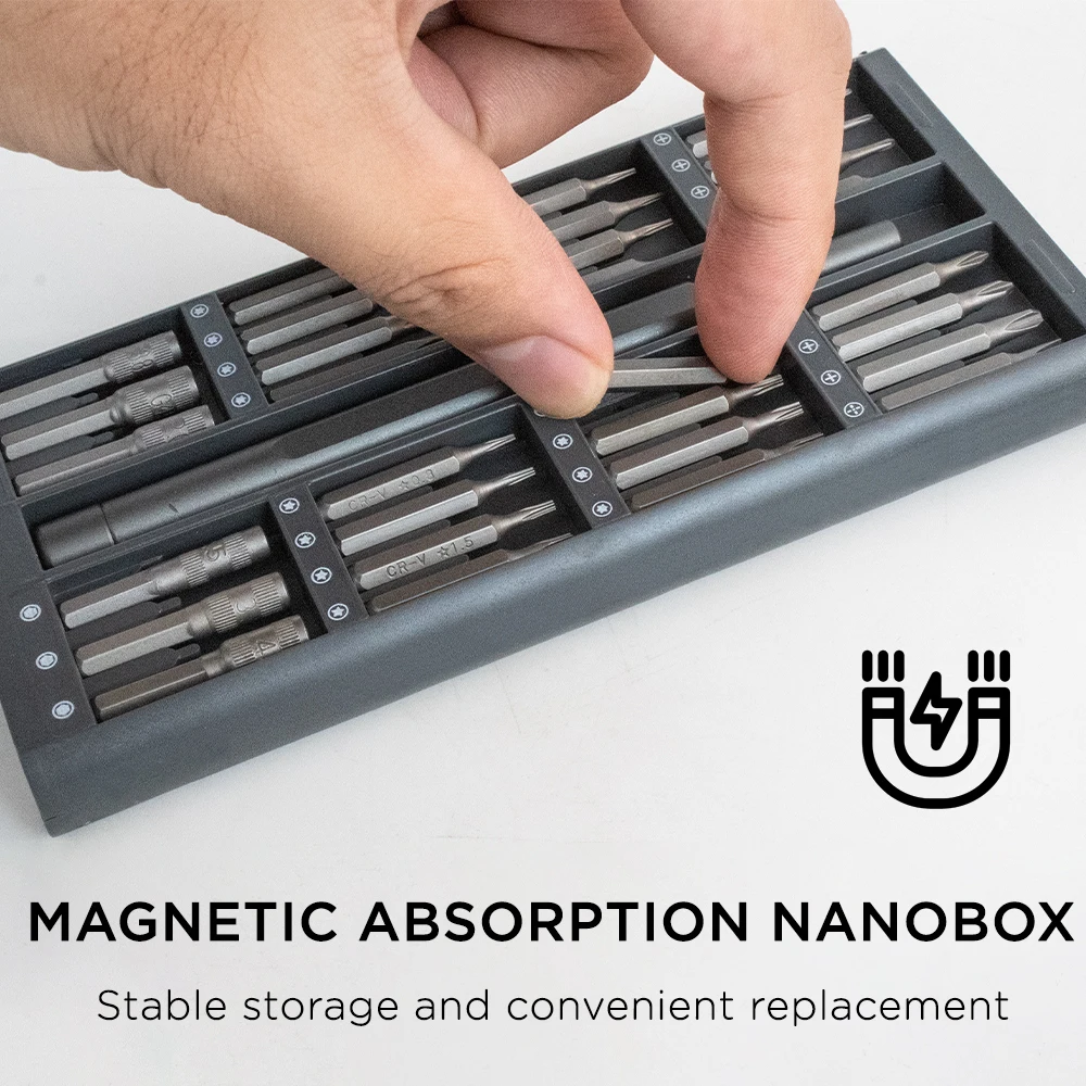 25/63 in 1 Magnetic Precision  - Electronics Repair Gadgets reseña y precio