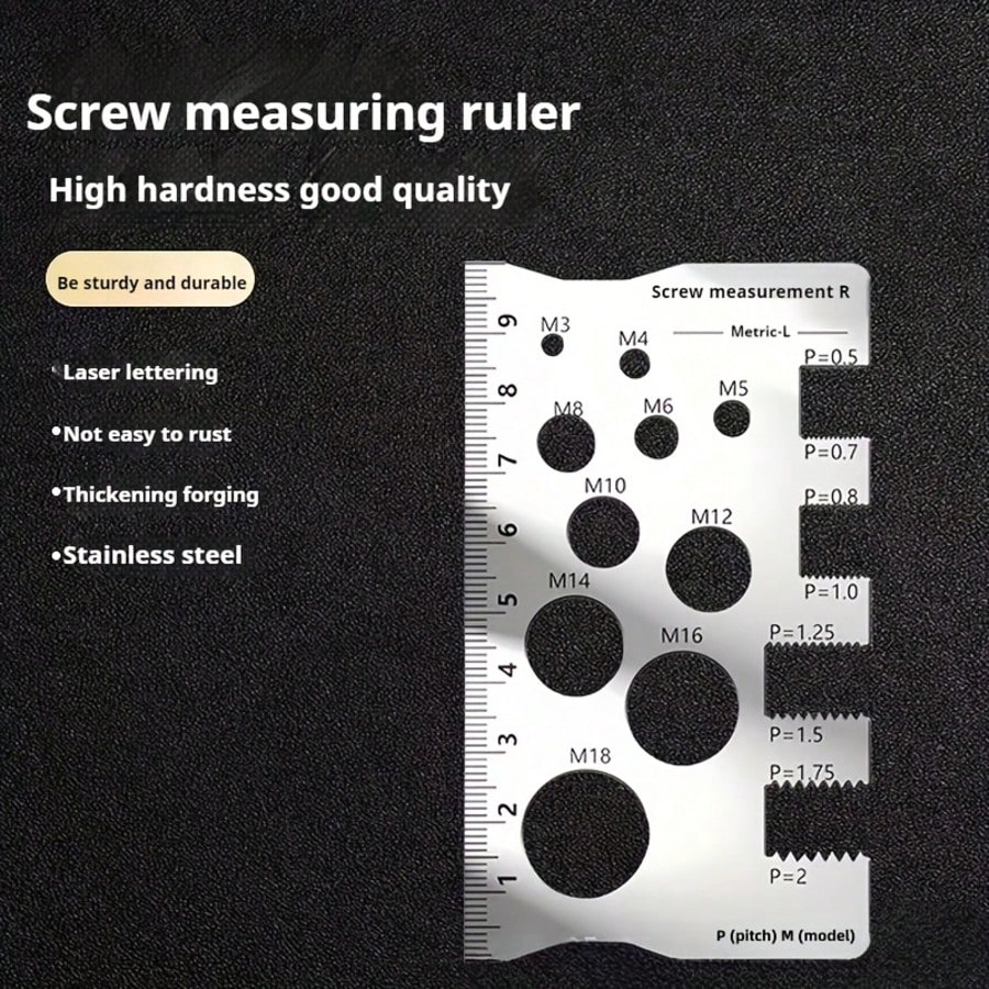 Solid Metal Screw Bolt Caliper - Electronics & Tech Gadgets reseña y precio