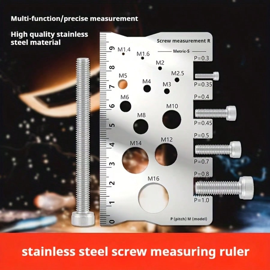 Solid Metal Screw Bolt Caliper - Electronics & Tech Gadgets reseña y precio