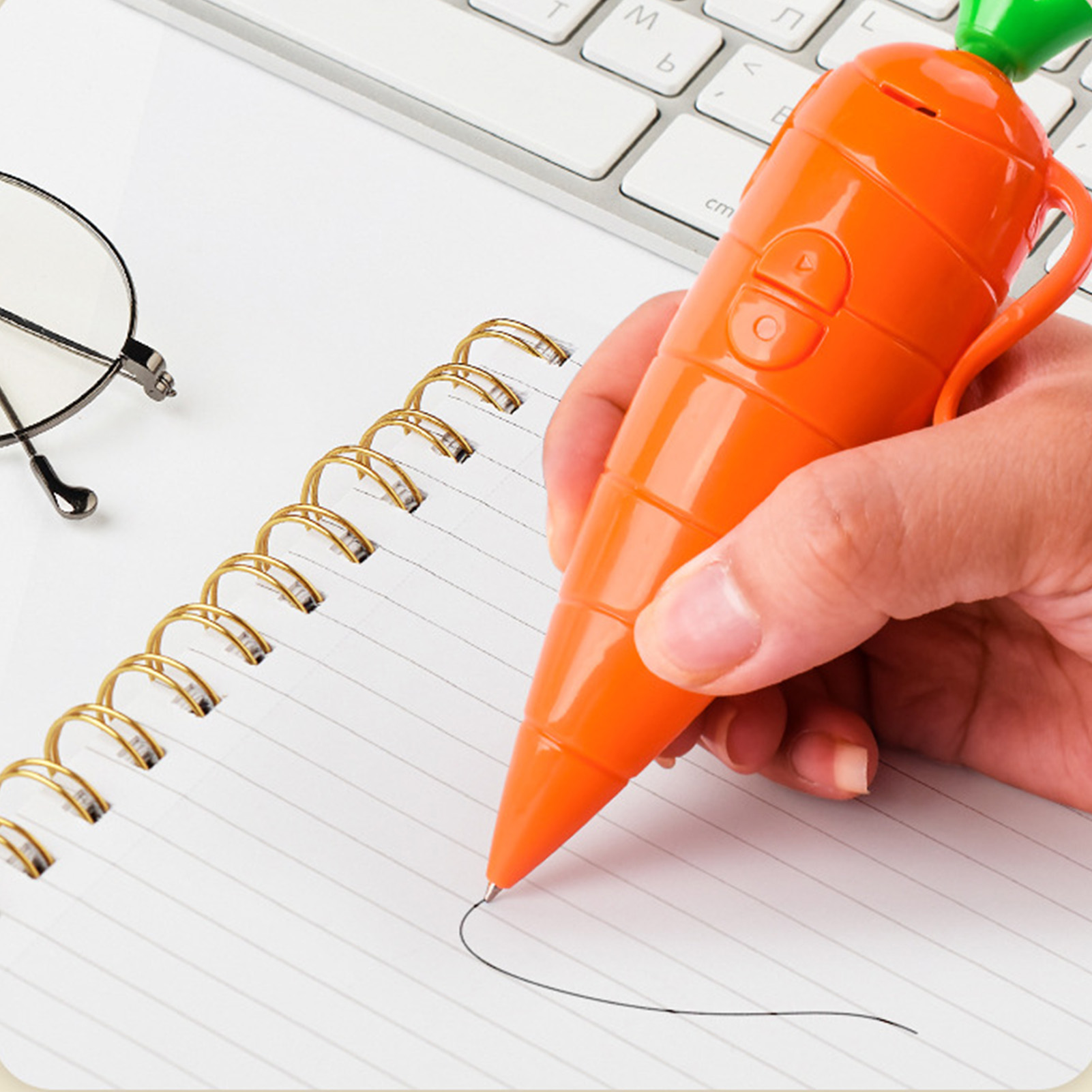 Carrot-Shaped Voice Recorder P - Voice Recorder Pen reseña y precio
