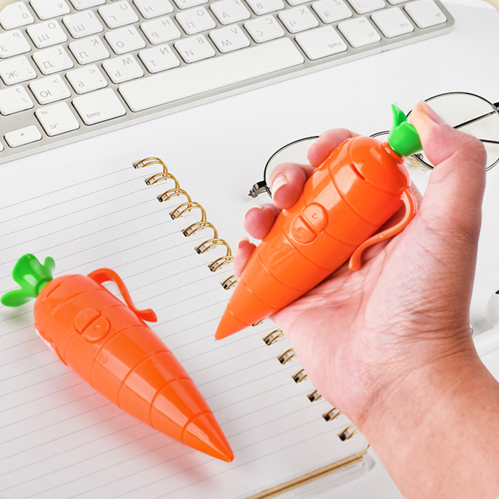 Carrot-Shaped Voice Recorder P - Voice Recorder Pen reseña y precio