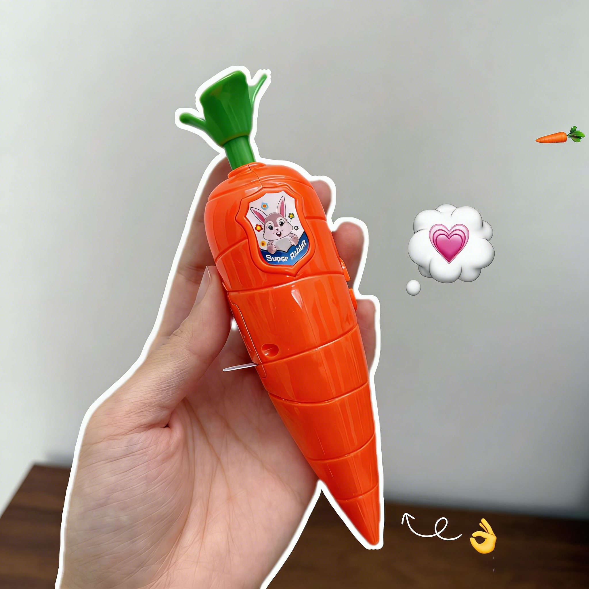 Creative Carrot-Shaped 2-in-1  - Voice Recorder Pen reseña y precio