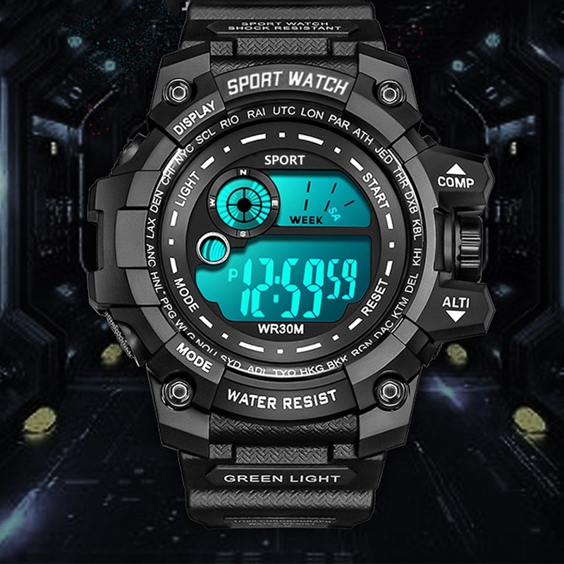 Digital Children's Watches Spo - Electronics Gadgets For Men reseña y precio