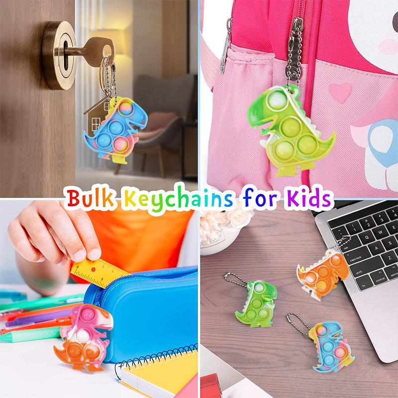 10/20pcs Mini Dinosaur Pop Key - Electronics Gadgets Bag reseña y precio