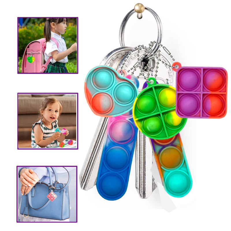 20Pcs Mini Pop Keychain Toddle - Electronics Gadgets Bag reseña y precio