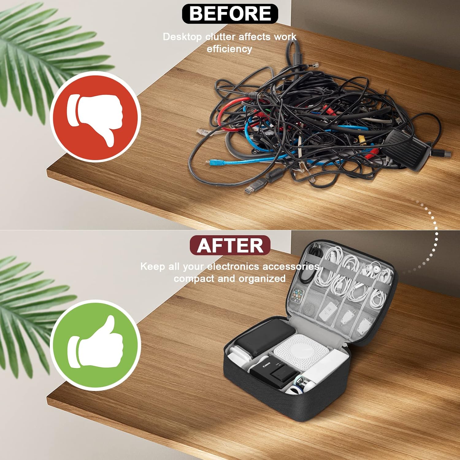 Portable Digital Storage Bag U - Electronics Gadgets Bag reseña y precio