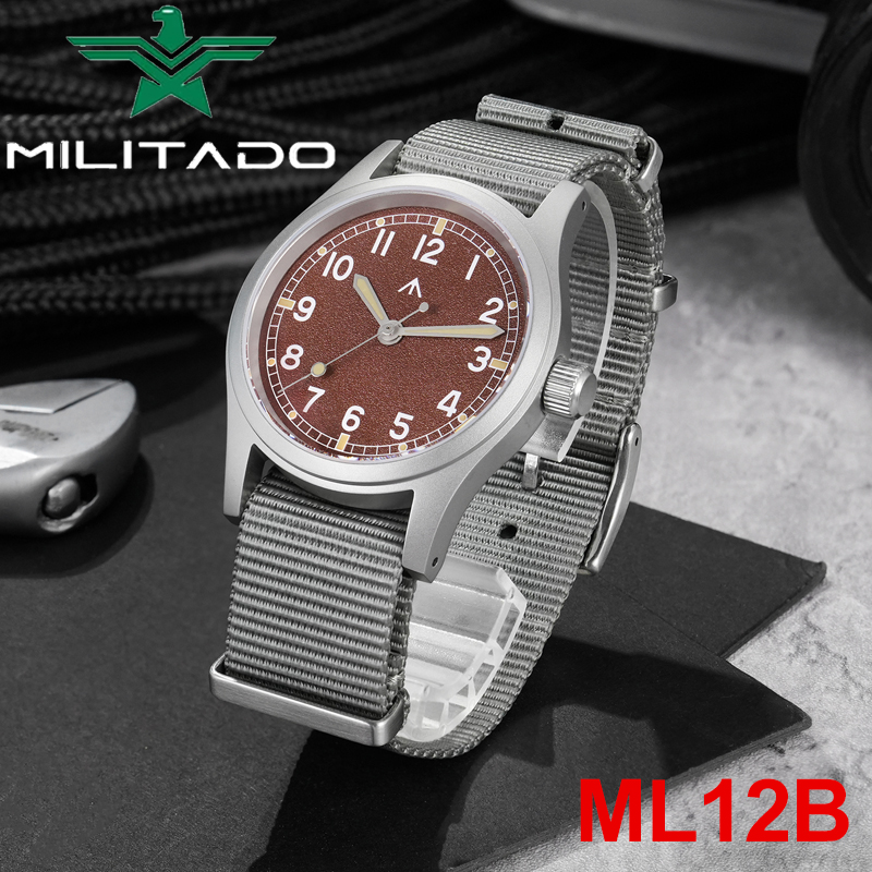 Militado ML12B Mens Watch VH31 - Electronics Gadgets For Men reseña y precio