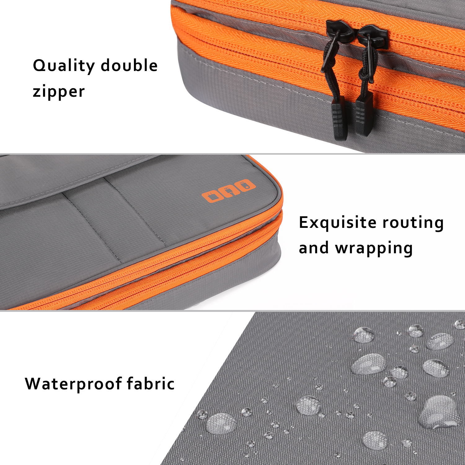 Double Layers Large Capacity T - Electronics Gadgets Bag reseña y precio